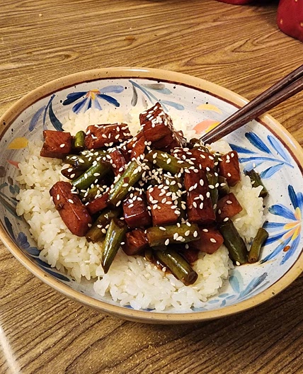 Honey Garlic Spam