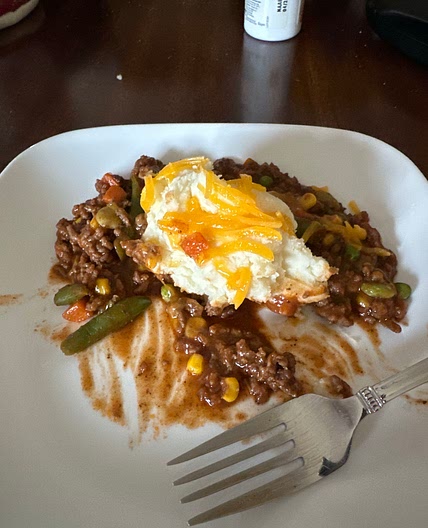 Easy Sheppard pie