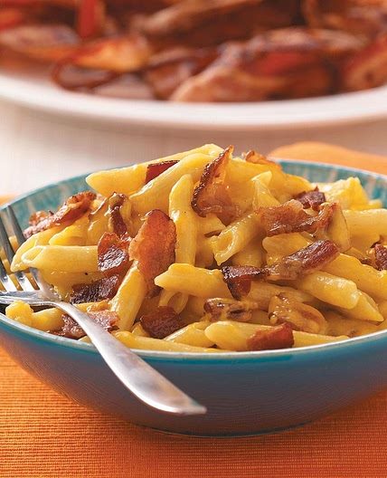 Cheesy Bacon Penne