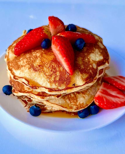Fluffy American Pancakes 