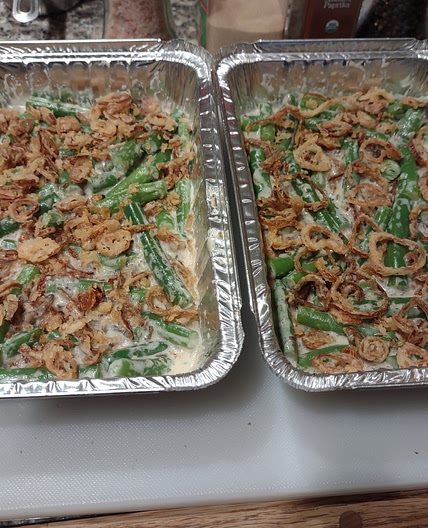 Babish Green bean casserole