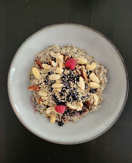 Poppy seed oatmeal