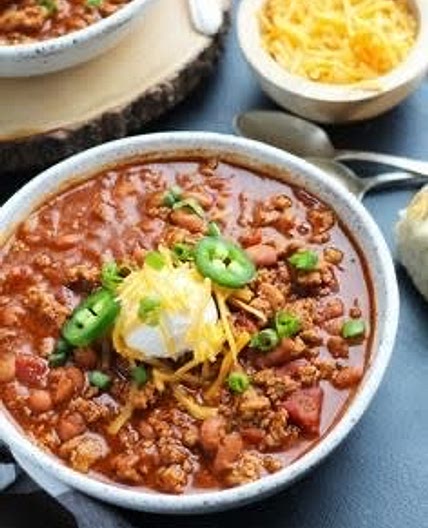 Beer can chili
