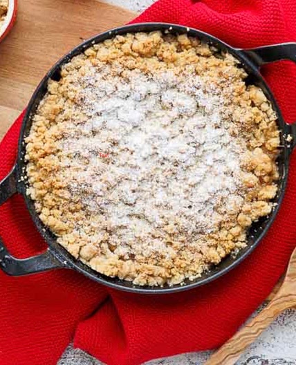 Apfel Crumble