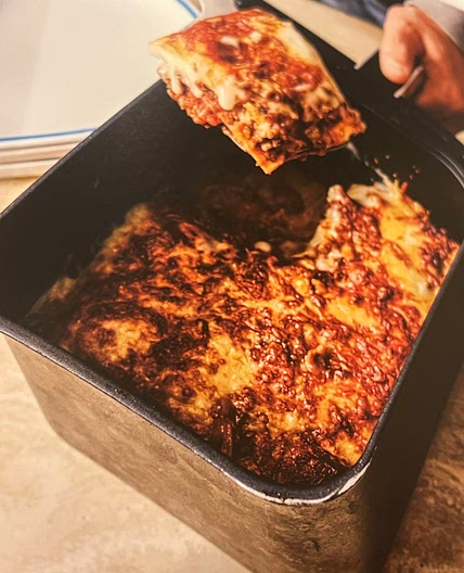 Airfryer lasagne - the goodbite 