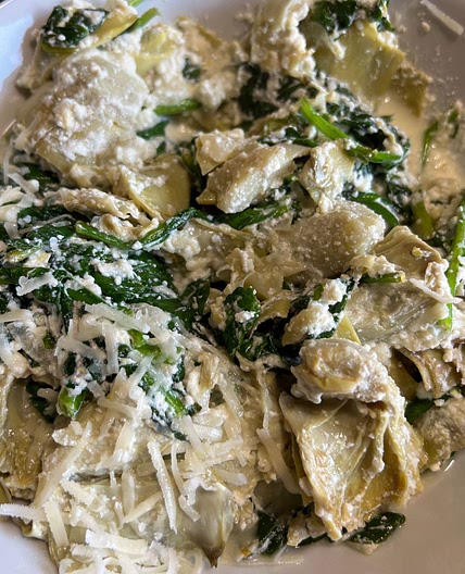 Spinach Artichoke Bowl - Justine Doiron