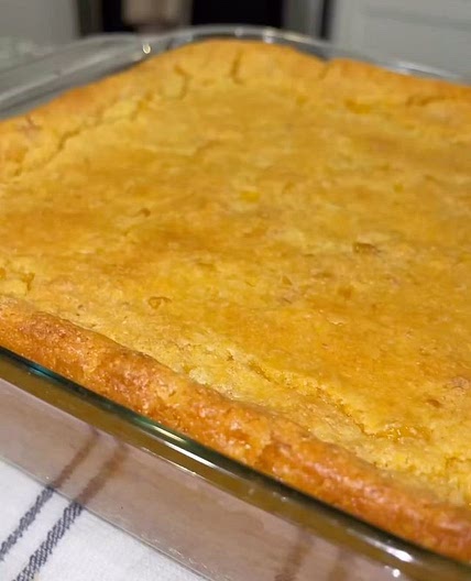 Corn Cornbread Recipe ✨🍞🌽