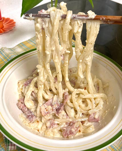 Creamy Bacon Noodles
