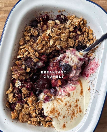 Breakfast crumble