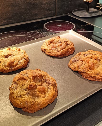 Cookies noix chocolat New York style
