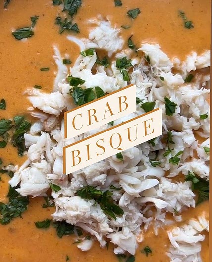 Winter Therapy = Crab Bisque 🦀
