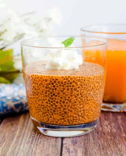 Thai Tea Chia Pudding