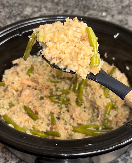 Crockpot Pork chops and Rice