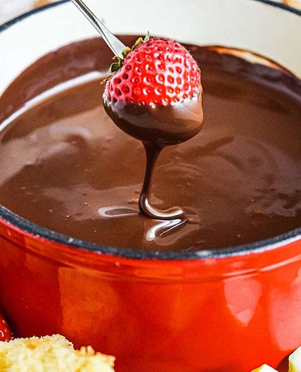 Chocolate fondue