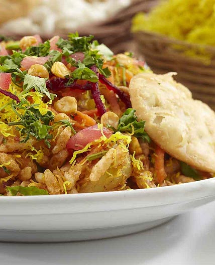 Indian Veggie Bhel Puri