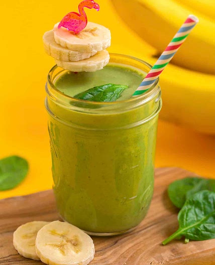 Banana & Spinach Protein Smoothie