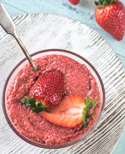 Strawberry & Chia Pudding