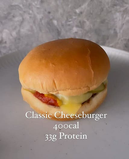 classic cheeseburger 🍔