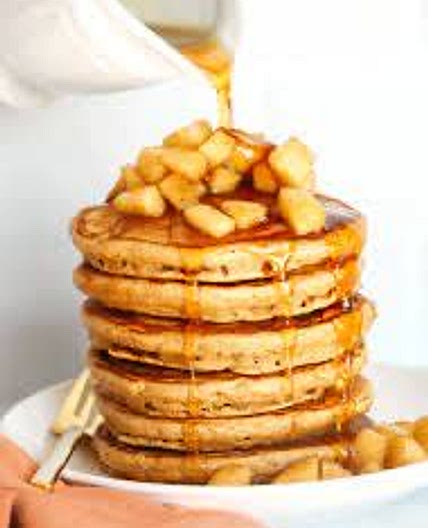 Apple cinnamon pancakes 