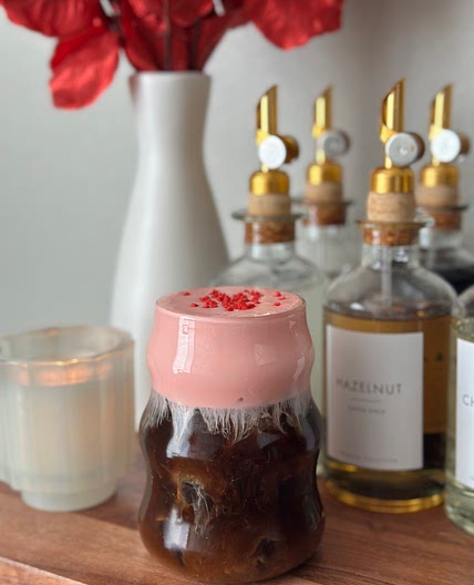 Strawberry Cold Foam Cold Brew