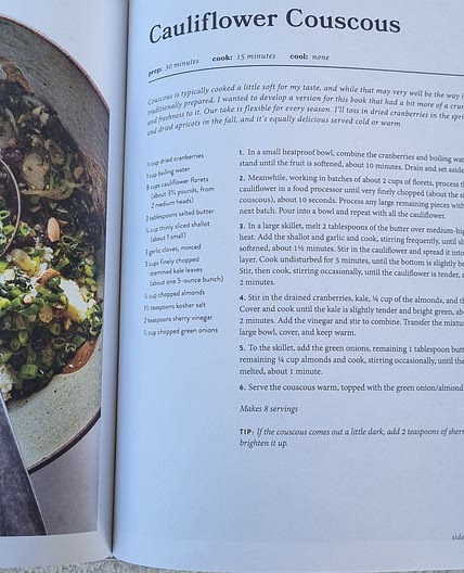 Cauliflower couscous
