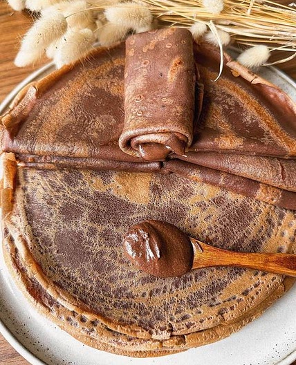 CRÊPES MOELLEUSES AU CHOCOLAT 🥞