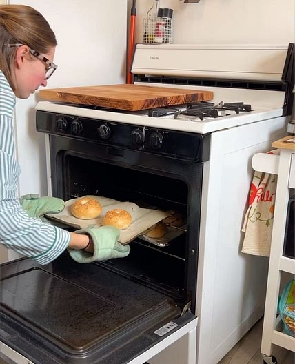 Sourdough bagels 