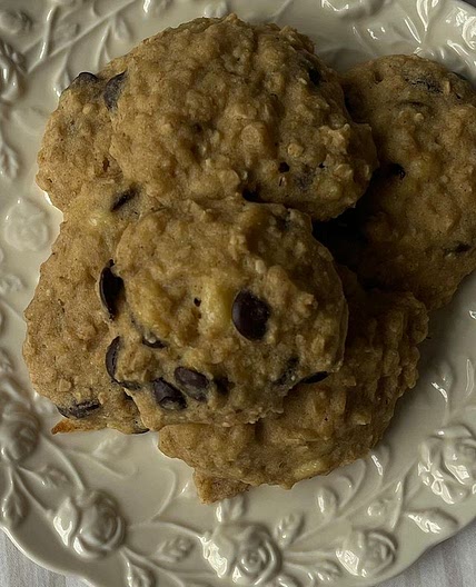 Banana Bread breakfast cookies 