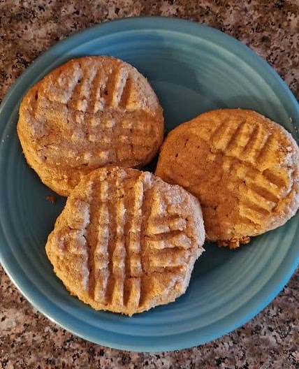 Magic peanut butter cookies 