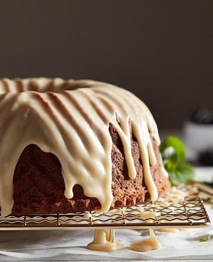 Southern Jam Cake with Caramel Icing