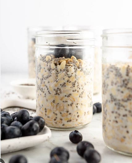 Over Night Mason Jar Oats