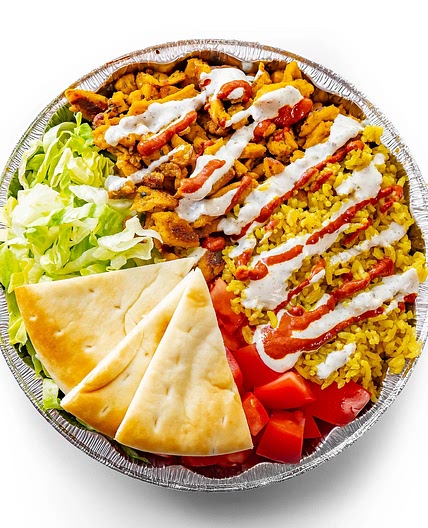 Halal Guys Chicken and Rice