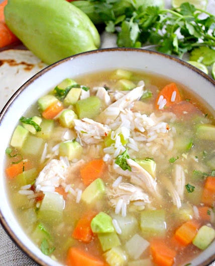 Caldo de pollo