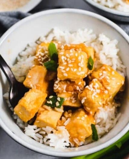 Baked Sesame Tofu