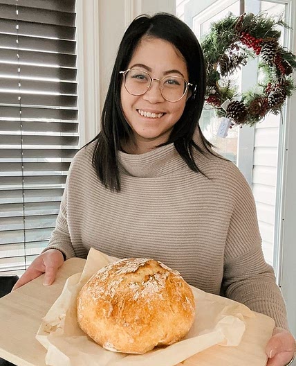 ✨No Knead Overnight Peasant Loaf✨