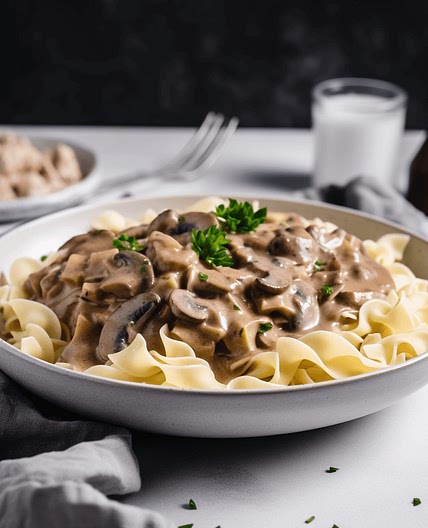 Beef Stroganoff