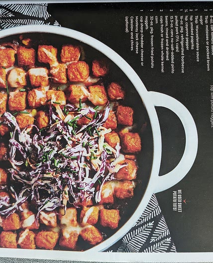 Tots with BBQ pork