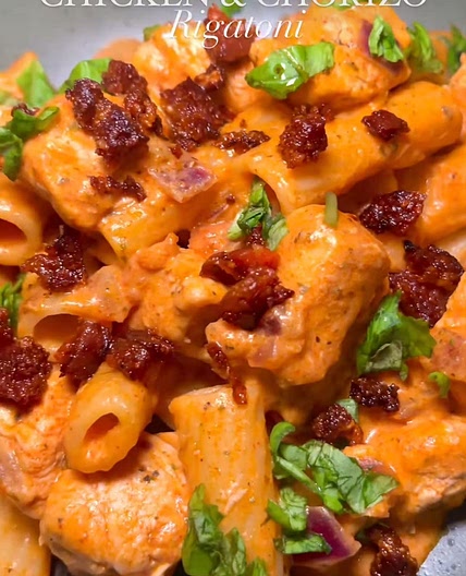 Chicken & Chorizo Rigatoni