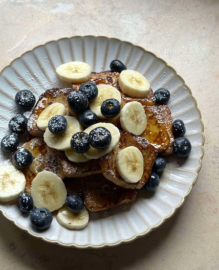 French toast 🫐