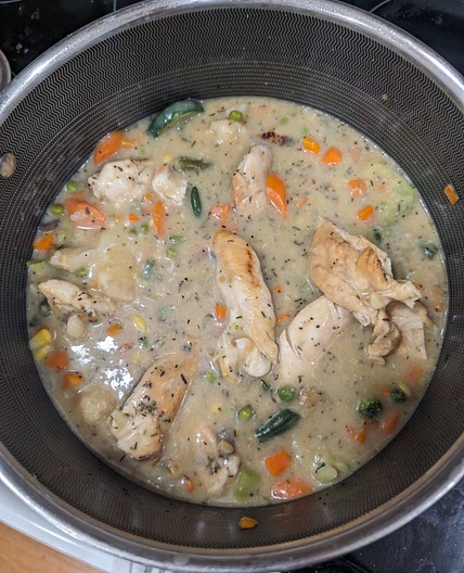 WW Easy Chicken Pot Pie Soup