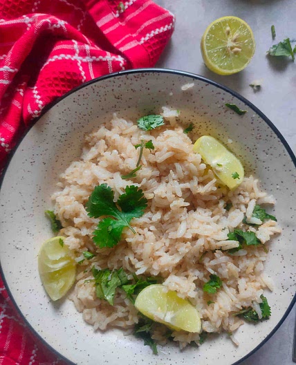 Cilantro Lime Brown Rice Recipe