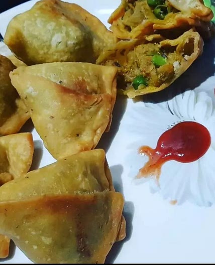 Raw Banana Samosa