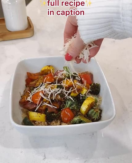 ✨ Balsamic Chicken &amp; Veggies ✨