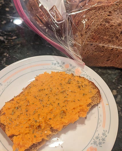 Whole Wheat Sweet Potato Loaf