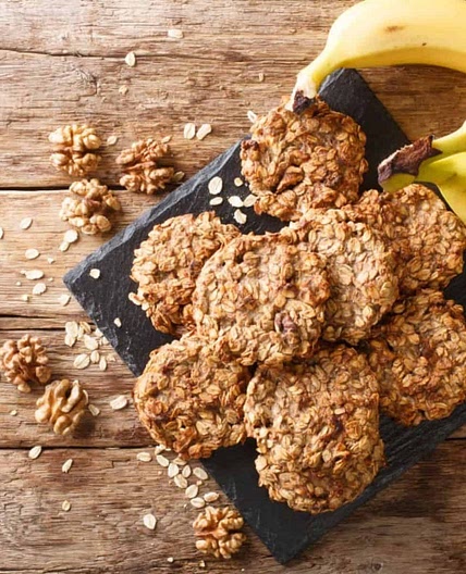 Banana Oat Cookies