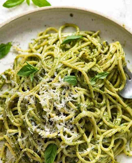 Vegan Pesto Pasta Recipe