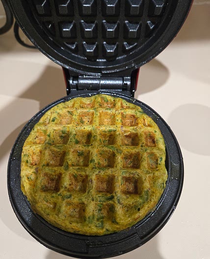 Mung daal waffle