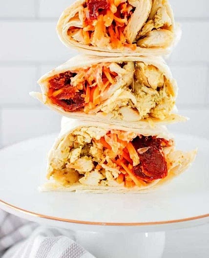 Pesto Chicken Wrap