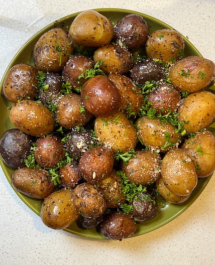 Slower Cooker Baby Potatoes