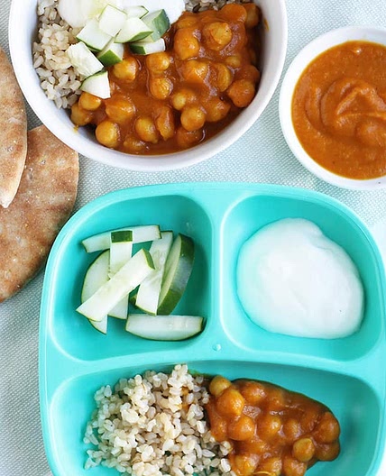 Instant Pot Chana Masala-Style Chickpeas